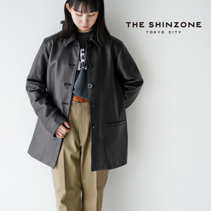 楽天市場】シンゾーン THE SHINZONE レザー マリン ジャケット LEATHER 