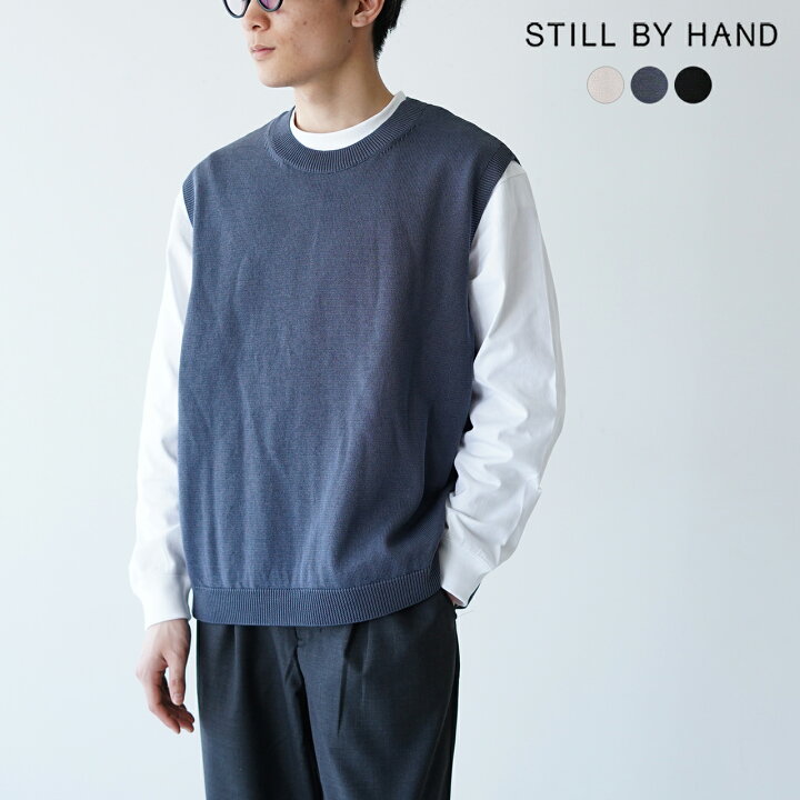 楽天市場】スティルバイハンド STILL BY HAND クルーネック ニット 