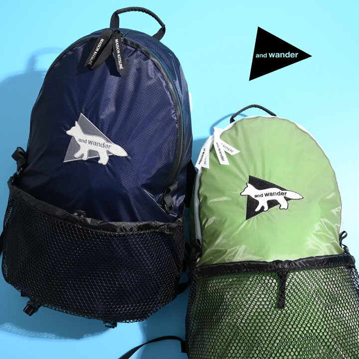 楽天市場】メゾンキツネ × アンドワンダー MAISON KITSUNE × and 