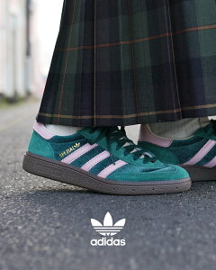 【最大6,000円OFFクーポン対象】アディダス オリジナルス adidas originals ハンドボール スペツィアル HANDBALL SPEZIAL W ローカット スニーカー レディース シューズ 靴 グリーン ピンク JI2648 1219 cpn135