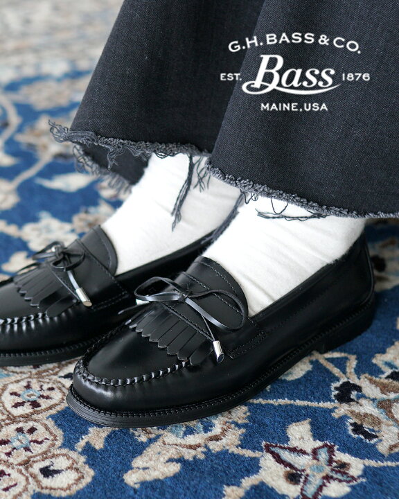 楽天市場】ジーエイチバス G.H.BASS フリンジ ローファー レディース 