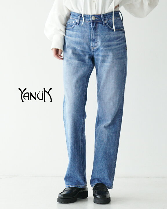 楽天市場】ヤヌーク YANUK Low Rise ストレート デニムパンツ 