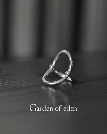 ガーデンオブエデン GARDEN OF EDEN オーバルリング レディース メンズ OVAL RING シルバー925 ボリューム 指輪 アクセサリー 銀 22AW078 ギフト