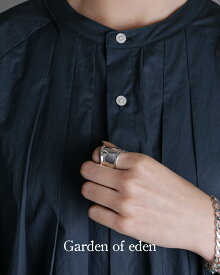 ガーデンオブエデン Garden of Eden ショパン ライト フィンガー アーマー リング CHOPIN RIGHT FINGER ARMOR RING シルバー925 ボリューム 指輪 アクセサリー レディース メンズ 23SS0690804 ギフト