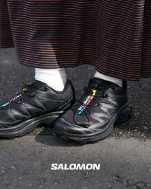サロモン SALOMON XT-6 XT6 スポーツ スタイル シューズ スニーカー レディース メンズ ブラック 黒 L410866 【レビュー企画対象】 cpn1015