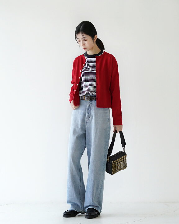 楽天市場】ヤヌーク YANUK ジョーン ルーズ ストレート JOAN 