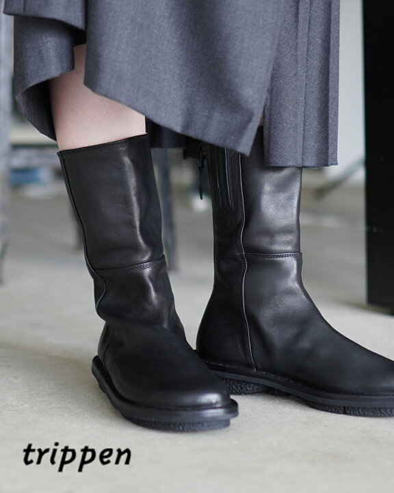 楽天市場】【土日祝も発送】トリッペン trippen ミッドブーツ MID BOOT 
