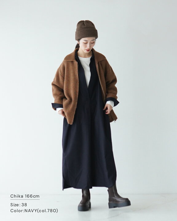楽天市場】サクラ SACRA カシミヤ ロイヤル フラノ ワンピース 
