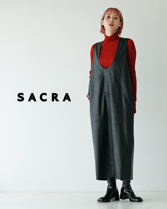 楽天市場】サクラ SACRA ワンピース シンセティックレザー 