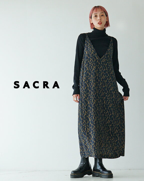 楽天市場】サクラ SACRA ワンピース レオパード レディース LEOPARD OP 