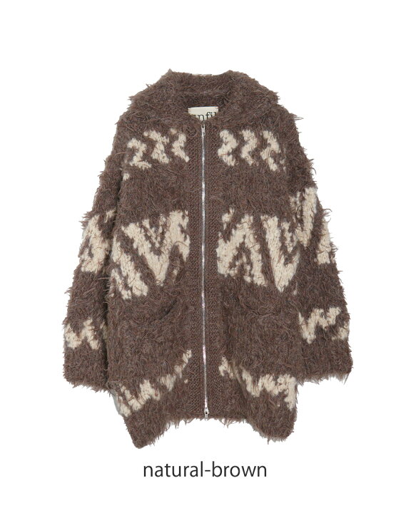 楽天市場】【SALE！40%OFF】アンフィル unfil カウチンニット 