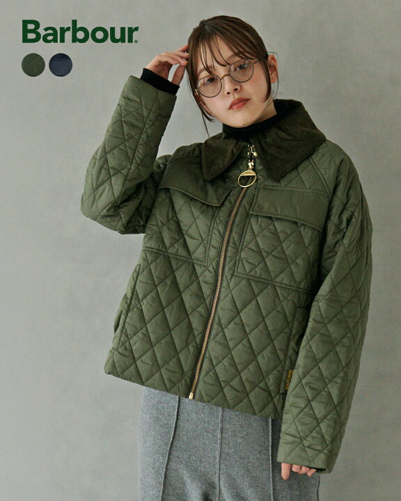 楽天市場】バブアー Barbour Beauly キルティング ブルゾン レディース 