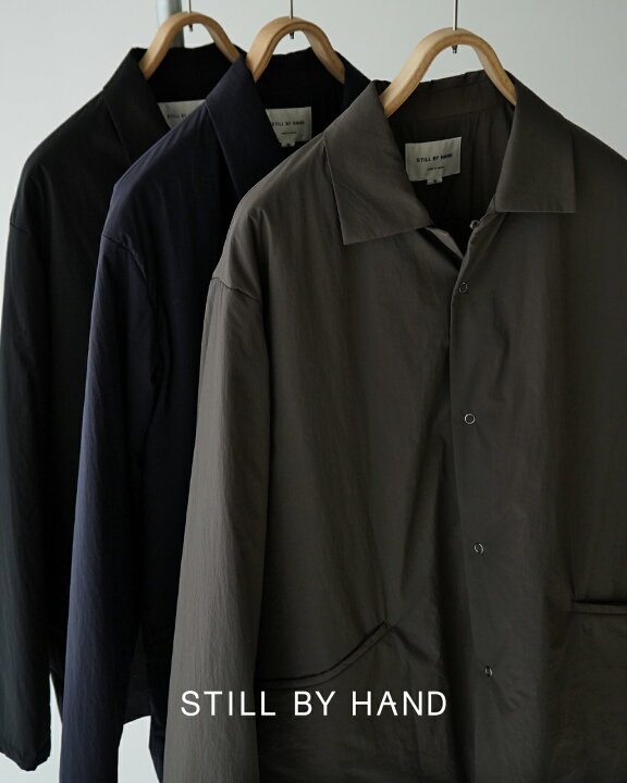 楽天市場】【SALE！20%OFF】スティルバイハンド STILL BY HAND シャツ 
