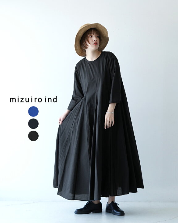 楽天市場】ミズイロインド mizuiro ind クルーネック ボリューム 