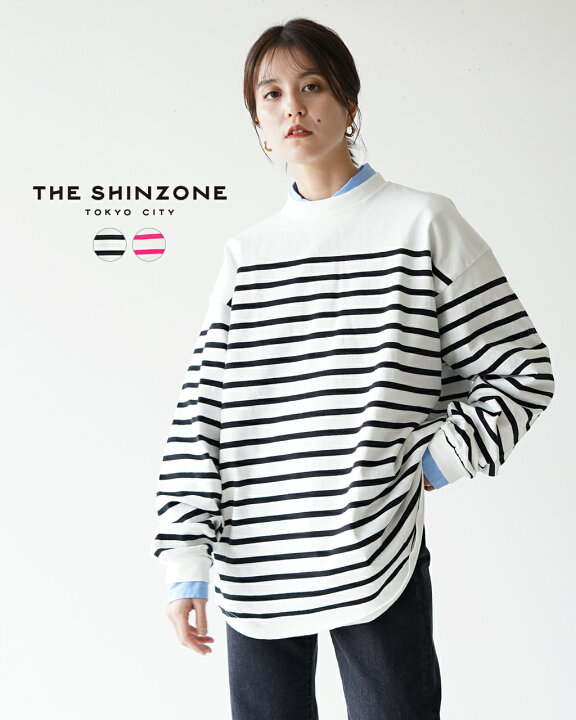 楽天市場】シンゾーン THE SHINZONE パネル ボーダー トップス PANEL 