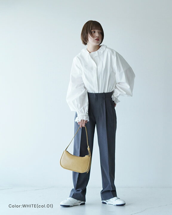 楽天市場】シンゾーン THE SHINZONE レース カラー ブラウス LACE 