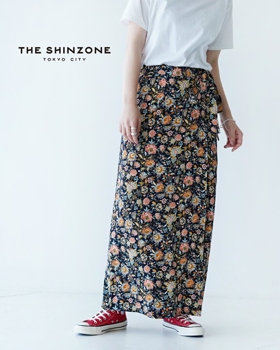 楽天市場】シンゾーン THE SHINZONE オリエンタルフラワー スカート 