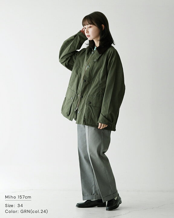 楽天市場】バブアー Barbour オーバーサイズ ピーチスキン ビデイル  