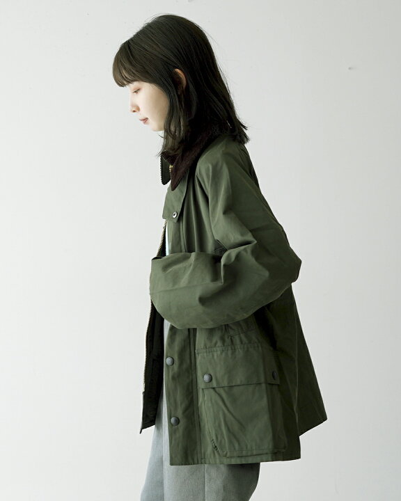 楽天市場】バブアー Barbour オーバーサイズ ピーチスキン ビデイル 