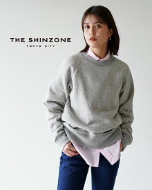 シンゾーン THE SHINZONE コモン スウェット COMMON SWEAT クルーネック トレーナー プルオーバー グレー レディース 22AMSCU01【送料無料】0202