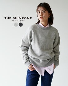 シンゾーン THE SHINZONE コモン スウェット COMMON SWEAT クルーネック トレーナー プルオーバー グレー レディース 22AMSCU01【送料無料】0202