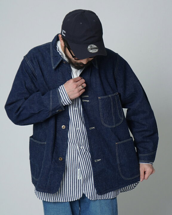 楽天市場】オアスロウ orslow デニムカバーオール 40