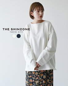 シンゾーン THE SHINZONE マリン スウェット MARINE SWEAT クルーネック トレーナー プルオーバー 白 紺 レディース 24SMSCU03【送料無料】0216 xp10