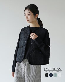 ラベンハム LAVENHAM ガーゼ リーフ クロップド ソーンハム GAUZE LEAF CROPPED THORNHAM ブラック ネイビー グリーン ホワイト レディース LV7138【送料無料】0225 xp10