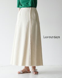ラブアワーデイズ Luvourdays パッチワーク スカート Patchwork Skirt ロングスカート レディース LV-SK4106【送料無料】0310 xp10