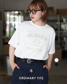 オーディナリーフィッツ ORDINARY FITS プリント Tシャツ スージー PRINT TEE SUSIE レディース OF-C101【送料無料】0418