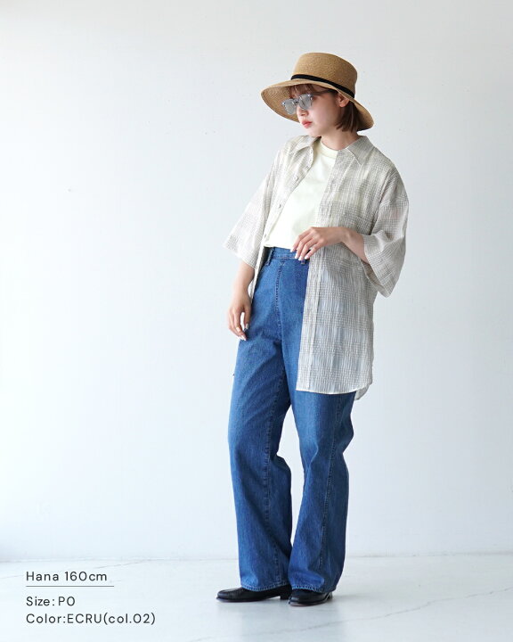 楽天市場】シンゾーン THE SHINZONE シアー ワイド シャツ SHEER WIDE 