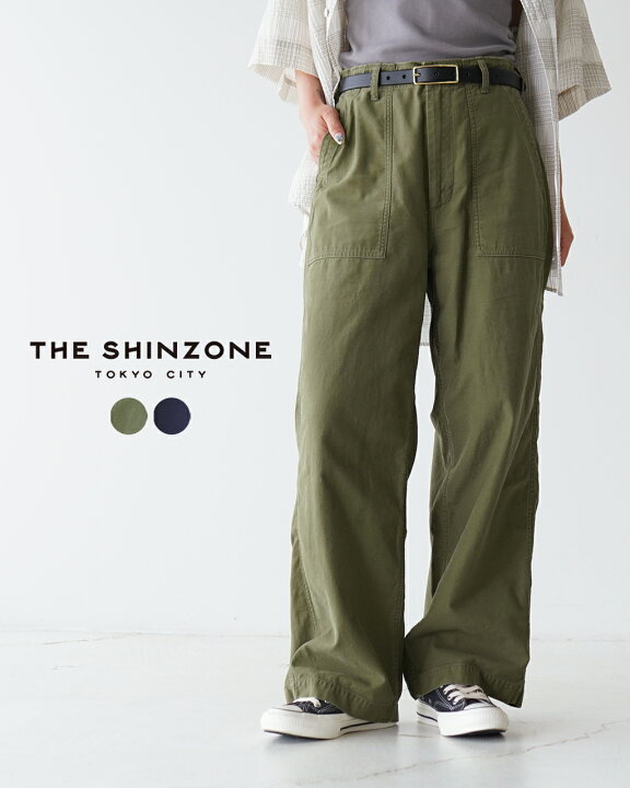 楽天市場】シンゾーン THE SHINZONE ウォッシュド ベイカー パンツ  