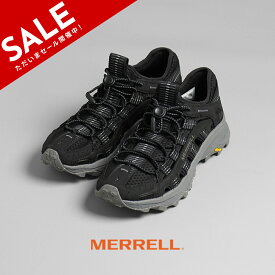 メレル MERRELL スピード フュージョン ストレッチ サンダル SPEED FUSION STRETCH シューズ スニーカー スニサン 靴 ブラック 黒 メンズ J005007【送料無料】0603