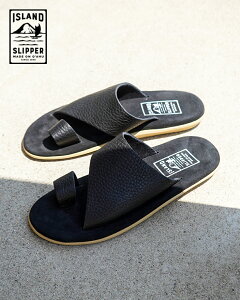 �A�C�����h�X���b�p ISLAND SLIPPER ���U�[ �X���C�h�T���_�� �X�g���b�v �g���O �����Y �u���b�N SLIDE PTS704BH 0622