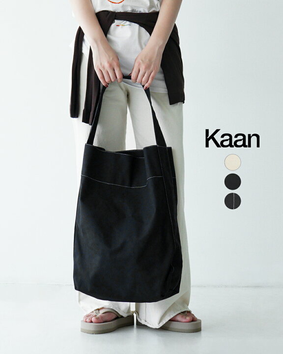 楽天市場】カーン Kaan バケットトートバッグ コットン レディース 