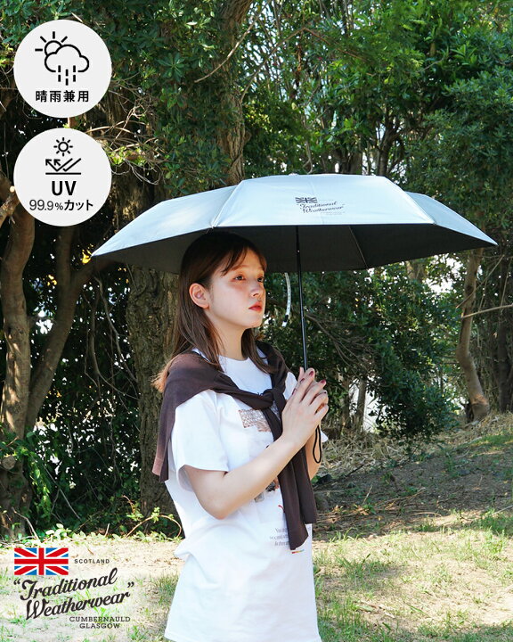 SALE 20 OFF トラディショナルウェザーウェア Traditional Weatherwear 折りたたみ傘 晴雨兼用 日傘 UVカット 軽量 紫外線対策 レディース LIGHT WEIGHT UMBRELLA A251SLGGO0332PF 0624 Crouka クローカ