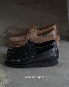 y8/15()̔ցzKAPTAIN SUNSHINE x Paraboot LveTVC pu[c ʒ h}O Y DOMINGUE KSPB04 [t@[ JV XG[h U[ V[N\[ 0812