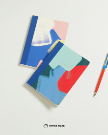 パピエ ティグル PAPIER TIGRE A6 ノートブック レディース メンズ 文房具 雑貨 ギフト A6 NOTEBOOK ptnba6-027 ptnba6-028 ギフト グラフィック フランス製 限定デザイン ステーショナリー 手仕事 0729
