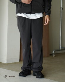 【スーパーSALE×P10倍】【アウトレット！30%OFF】ゴールドウイン Goldwin ドープ染め リップストップ パンツ メンズ Dope Dyed Rip-stop Pants イージーパンツ ベルテッド ドローコード 薄手 軽量 撥水 GL75370 0831 xp10
