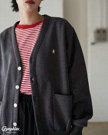 ジムフレックス Gymphlex Vネック スウェット カーディガン レディース V-NECK SWEAT CARDIGAN GY-C0295TCF 0915 xp20