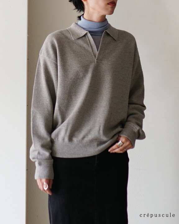 楽天市場】クレプスキュール crepscule Co Wo モスステッチスキッパー 