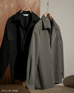 XeBoCnh STILL BY HAND VZeBbNU[I[o[Vc Y Synthetic leather over shirt BL06253 1007 xp15