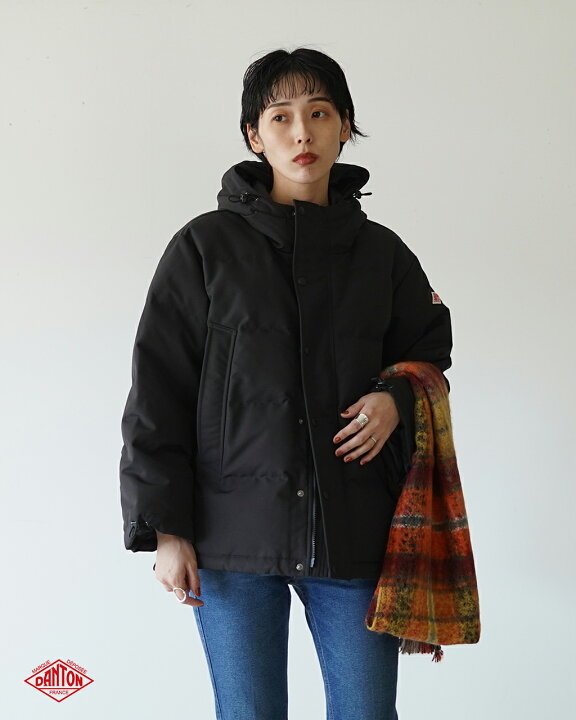 楽天市場】ダントン DANTON ダウン フーデッド ジャケット レディース 