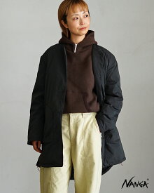 ナンガ NANGA ヒノック リップストップ インナーダウン ロングカーディガン レディース 難燃 撥水 HINOC RIPSTOP INNER DOWN LONG CARDIGAN W アウター ND2442-1M302 1105 xp20