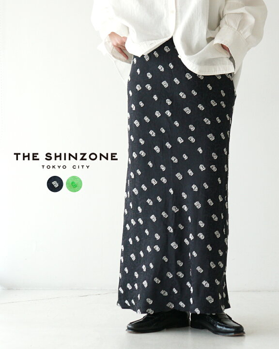 楽天市場】シンゾーン THE SHINZONE ポルカドット ジャカードスカート  