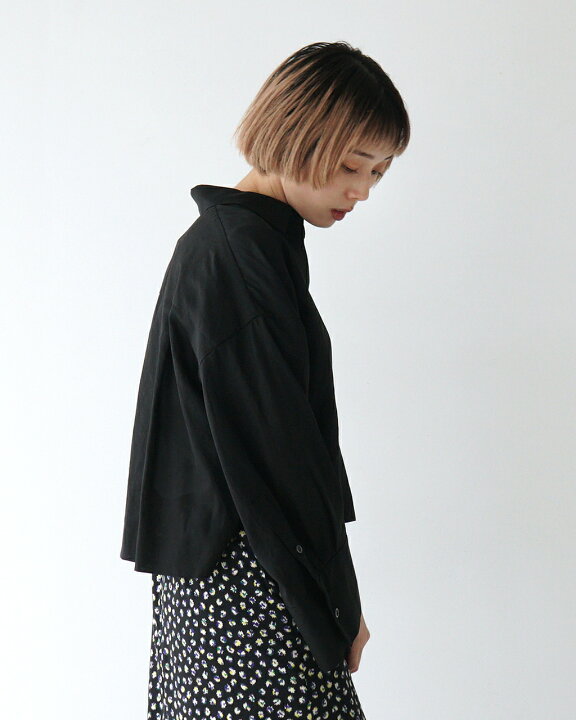 楽天市場】【SALE！30%OFF】サクラ SACRA クロップド丈 シャツ