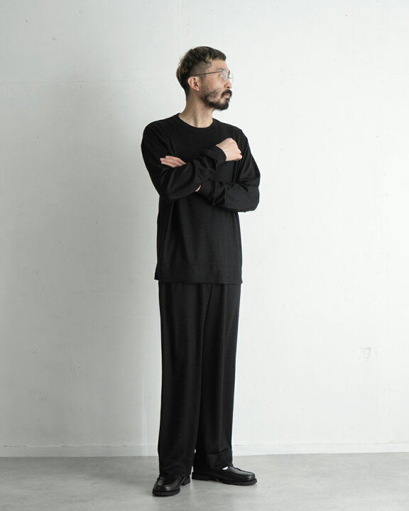 楽天市場】ラッピンノット WRAPINKNOT メリノウール ワイドパンツ  