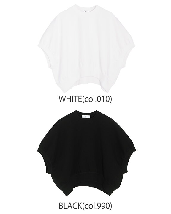 楽天市場】サクラ SACRA カットソー トップス 半袖 クロップド丈  