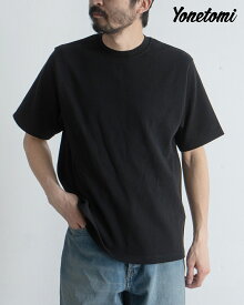 【ポイント10倍】ヨネトミ Yonetomi 半袖ニットTシャツ リジッド シーアイランド コットン 丸胴 メンズ RIGID SEA ISLAND COTTON YOKO-MARUDO KNIT TEE 95-252-022 高級感 滑らか 通気性 丈夫 洗濯可 0405 xp10