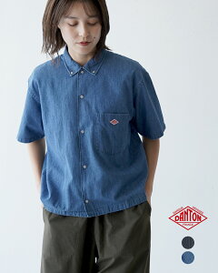 _g DANTON hbg{^ {^_E V[gVc V[gX[u fB[X DOT BUTTON B.D SHORT SHIRT S/S  DT-B0336 DUG i` VGbg ̌^Jo[ fjCN y